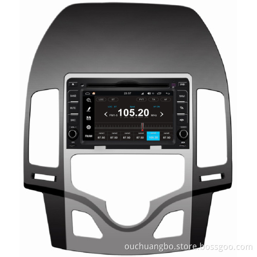 Ouchuangbo audio gps stereo for Hyundai I30 Auto AC S200 platform android 6.0 2GB ram 32GB ROM